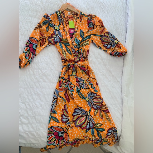 Tabitha Brown Floral Dress/Cover-Up - Picture 6 of 6